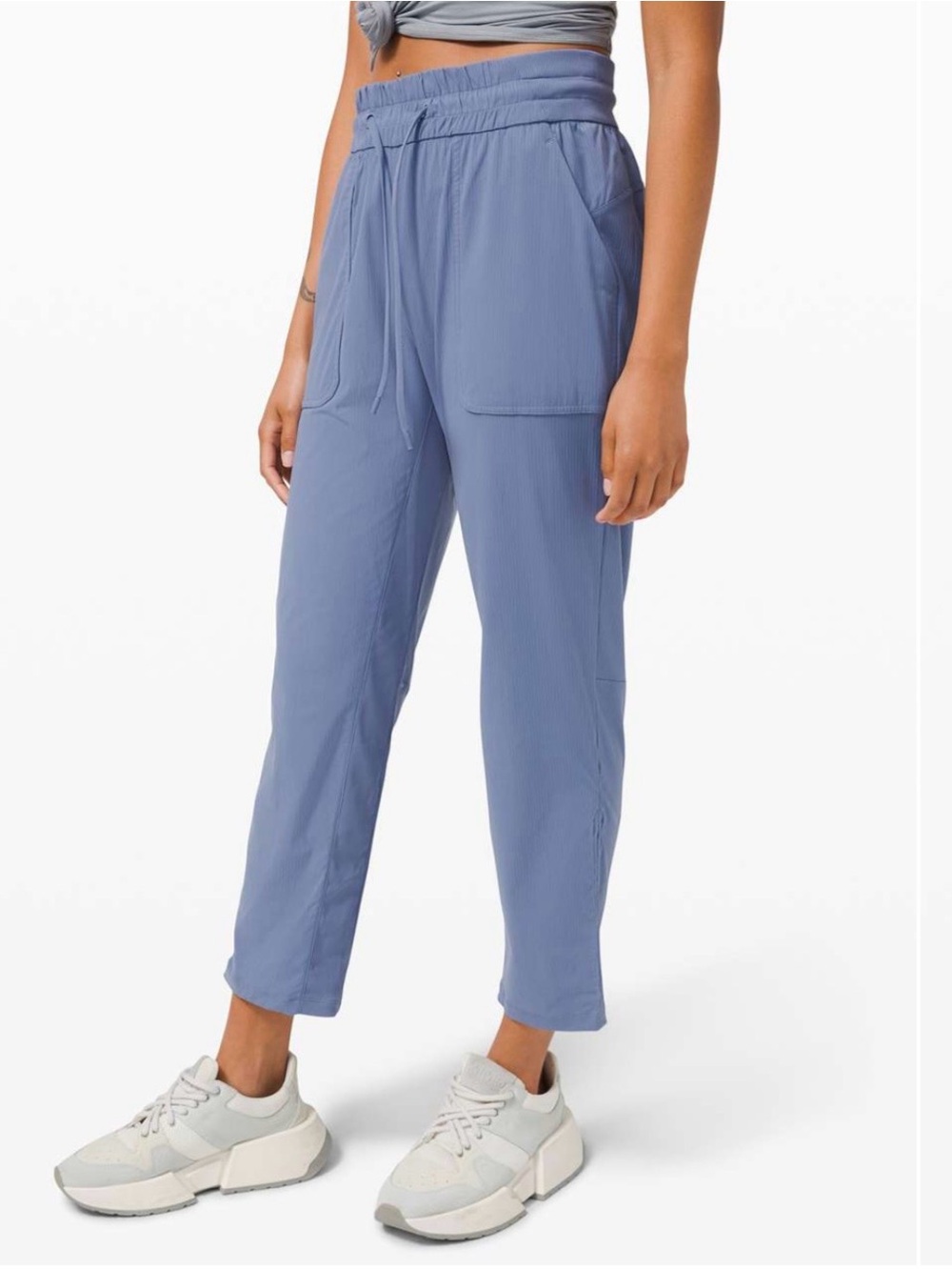 Lululemon Beyond the Studio Crop Water drop